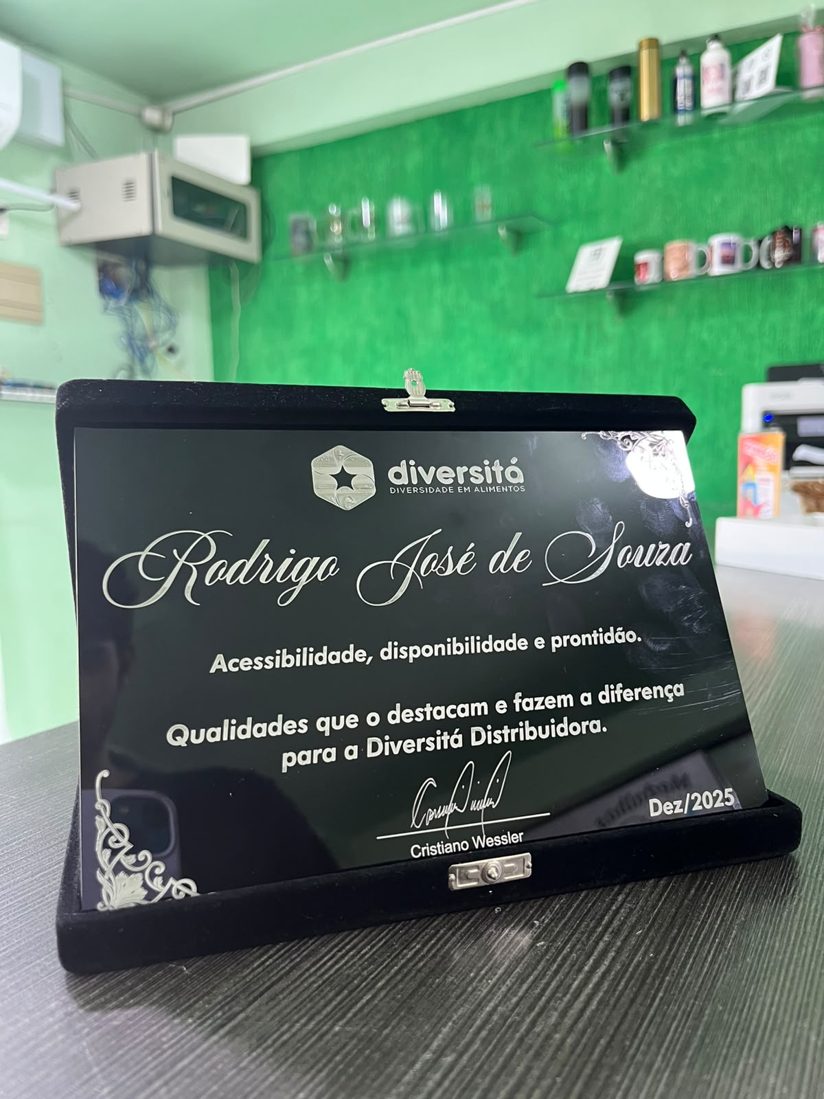Placa personalizada