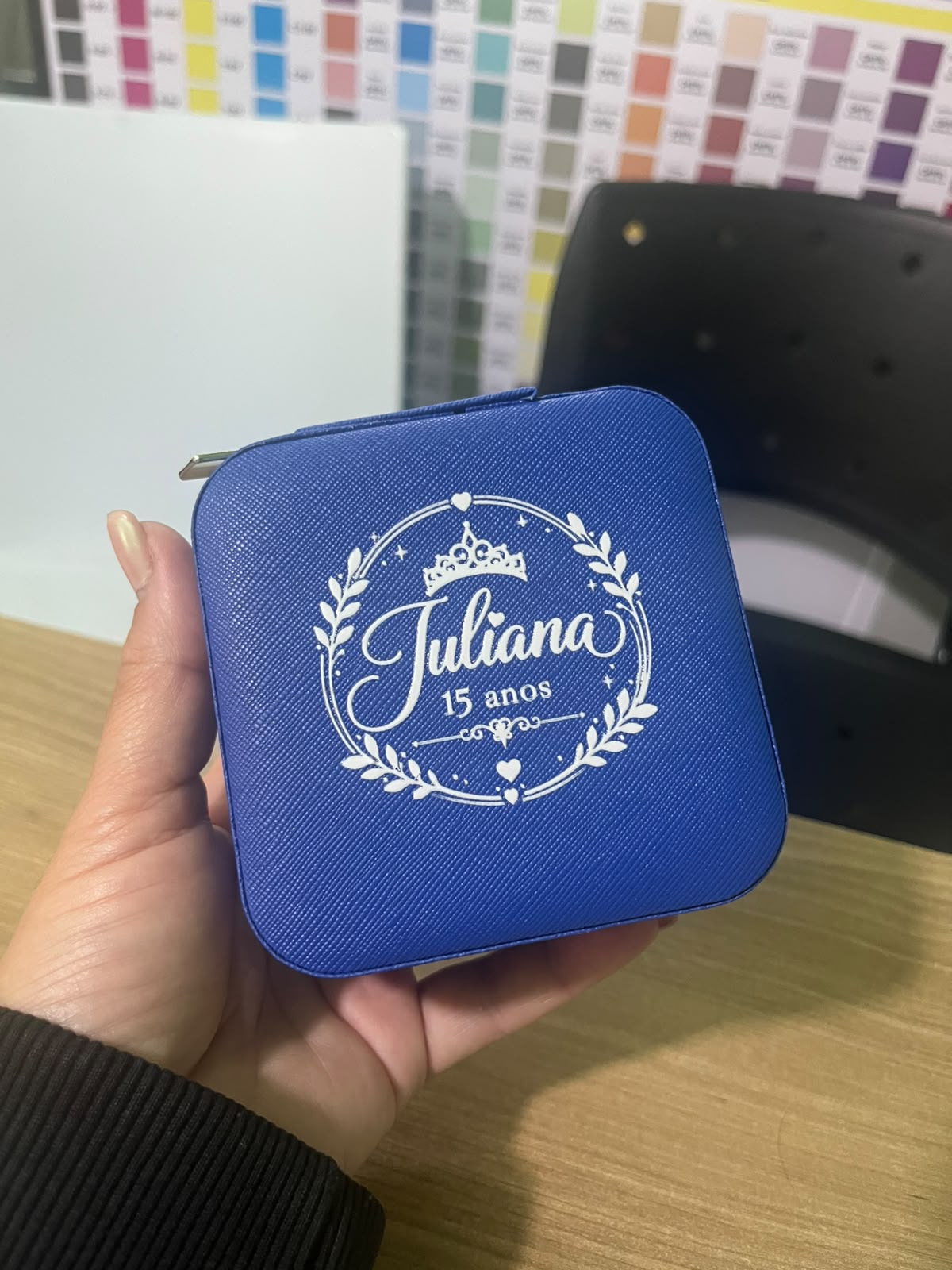 Estojo personalizado